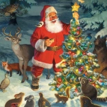 Puzzle COBBLE HILL Le sapin du Père Noël 1000 pièces