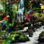Ravensburger puzzle Perroquets au paradis 2000 pièces