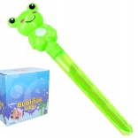 Bâton à bulles avec grenouille 60 ml, 28 cm – emballage tchèque