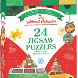 Calendrier de l’Avent avec puzzles EUROGRAPHICS Volkswagen 24×50 pièces