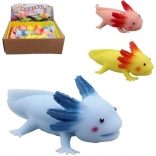 Axolotl en caoutchouc 12 cm
