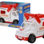 Camion de pompiers Construck blanc - Polesie