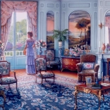 Bluebird puzzle souvenirs romantiques 1000 pièces