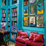 Puzzle La pièce avec le canapé rouge 1000 pièces