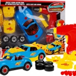 Voiture de course à assembler avec perceuse