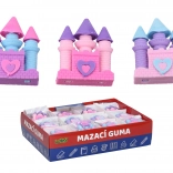 Gomme effaçante en forme de château