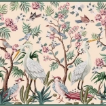 Puzzle Jardin Mystérieux : Oiseaux dans les arbres en fleurs 1000 pièces