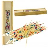Jeu familial en bois Mikado – 41 baguettes