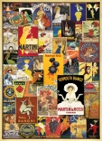 EUROGRAPHICS Puzzle Affiches vintage 1000 pièces