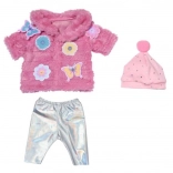 BABY born ensemble avec peluche rose pour poupées 43 cm