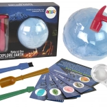 kit archéologique de fouilles avec minéraux et cartes éducatives