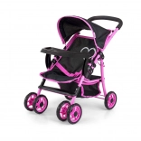 Poussette sportive pour poupées enfant Milly Mally Kate Prestige Black