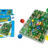 Mini jeu de société Serpents et Échelles 3D