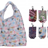 Sac en tissu pliable avec mousqueton