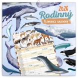 Calendrier familial planificateur Animalium 2026