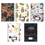 Cahier Oxybook A5 40 feuilles aux motifs colorés