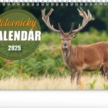 Calendrier de chasse de bureau 2025 NOTIQUE 23,1 × 14,5 cm