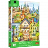 Puzzle premium 1000 pièces – Minuit à Barcelone