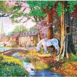 Puzzle Poneys de la Nouvelle Forêt 1000 pièces