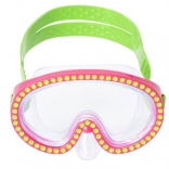 Masque de natation Bestway orné de cristaux – Rose