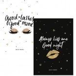 Carnet de croquis A5 SHKOLYARYK Kisses, grille à points, 48 feuilles