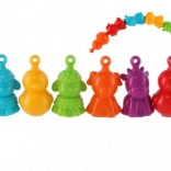 animaux de la ferme à relier en chaîne, 12 pcs en boîte (12m+)