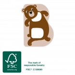 Petite Lettre en Bois B