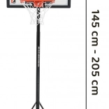 Panier de basket-ball réglable 205 cm avec accessoires