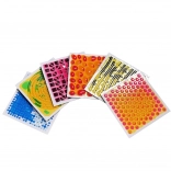 TULLO Tapis liquides texturés 6 pcs