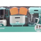 Set d’appareils de cuisine pour enfants – mixeur, fouet et grille-pain