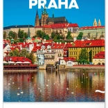 Calendrier mural Prague 2026