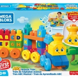 Mega Bloks train musical avec lettres