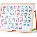 Tableau magnétique et à craie