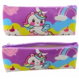 Trousse scolaire avec motif licorne