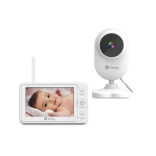 Babyphone électronique avec caméra LIONELO Babyline blanc