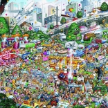 Puzzle J'adore la vente de coffre de voiture 1000 pièces de Gibsons