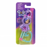 Pendentif Polly Pocket Dino mini poupée