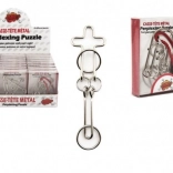 Casse-tête en fil métallique – difficulté 3 (assortiment de motifs)