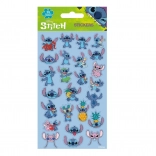 autocollants lilo et stitch bleus 25 pcs