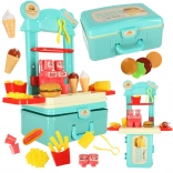 Cuisine pour enfants avec valise et accessoires