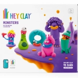 Hey Clay Monsters – kit de pâte mousse auto-durcissante pour enfants