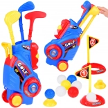 Mini-golf pour enfants – set avec clubs, balles et chariot