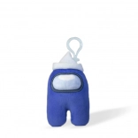 Porte-clés en peluche Among Us avec pendentif