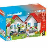 Ensemble de figurines City Life animalerie portable