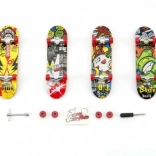 Skateboard Doigt Plastique 10 cm avec Accessoires