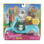 moto pour poupée avec accessoires