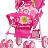 Poussette sportive pour poupées Dolly Multicolor