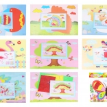 Kit créatif avec strass 20 × 26 cm