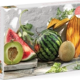 Puzzle Galison Melons dans la vigne 1000 pièces