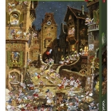 Puzzle 1000 pièces – ville romantique, nuit
